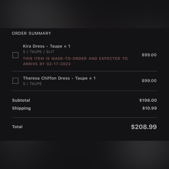 Chiffon Maxi Dress - Taupe, Theresa Dress, Small, Birdy Grey, Bridesmaid’s Dress - Picture 8 of 8